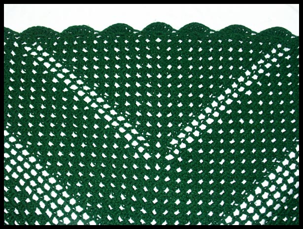 Half Granny Shawl Top Edge (click to go back)